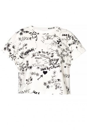 Printed lettering t-shirt, zdjęcie 1 Printed lettering t-shirt od See By Chloe